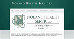 Desktop Screenshot of nolandhealth.com