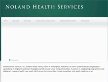 Tablet Screenshot of nolandhealth.com